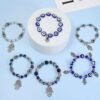 Pulsera de ojo turco y mano de fatima
