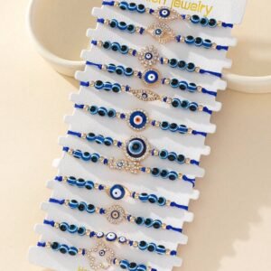 Pulsera Ajustable de ojo turco