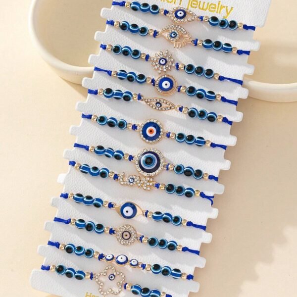 Pulsera Ajustable de ojo turco