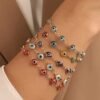 Pulseras con ojo turco de colores