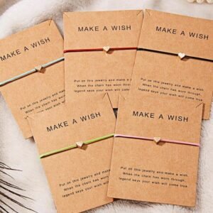 Pulsera ajustable con corazon