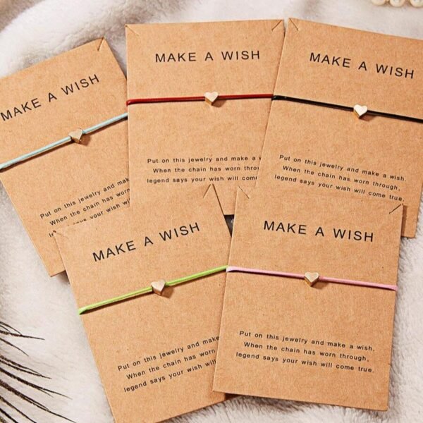 Pulsera ajustable con corazon