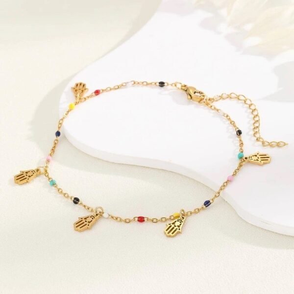 Pulsera con mano de fatima