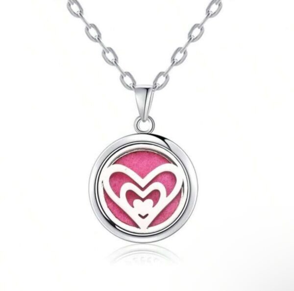 Collar de aromateriapia corazon