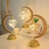 1pc Set, Lámpara De Mesa LED Para Eid, Luz Nocturna
