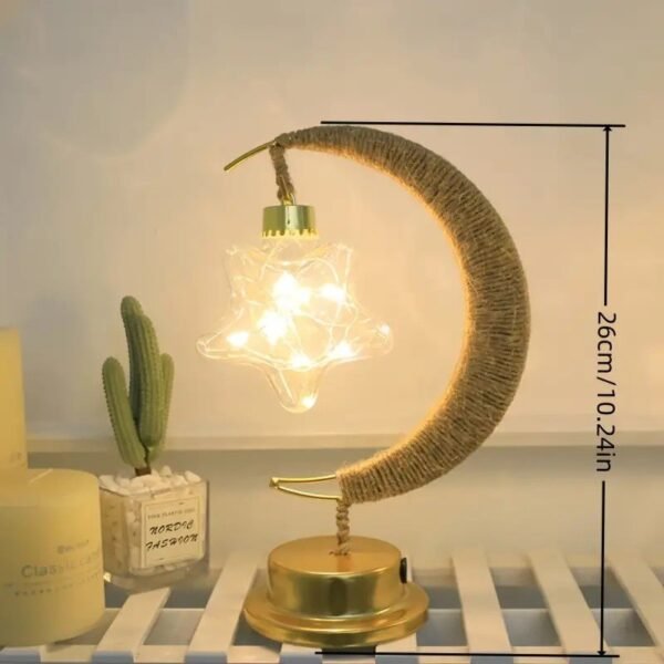 1pc Set, Lámpara De Mesa LED Para Eid, Luz Nocturna