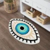 Alfombra de bano de ojo turco
