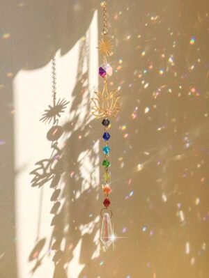 Colgante de Cristales 7 chakras