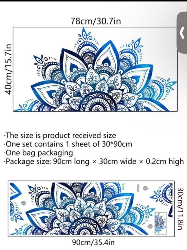 4054_-1.jpg Sticker para pared con mandala color azul